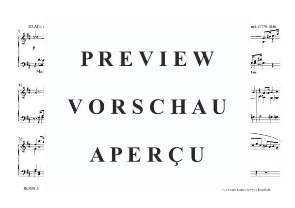gallery: Vor und Nachspiele D-Dur , , (Orgel Solo)