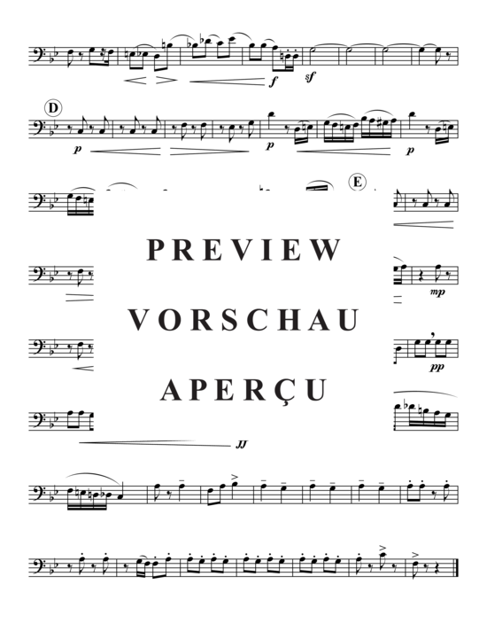 Product gallery: Page 11 of 13 Miniature Ouvertüre , , (Trombone Quartet)