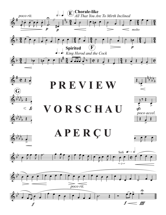 Produktgalerie: Seite 13 von 19 Weihnachtsvergnügen Teil 2 , , (Hornquartett)