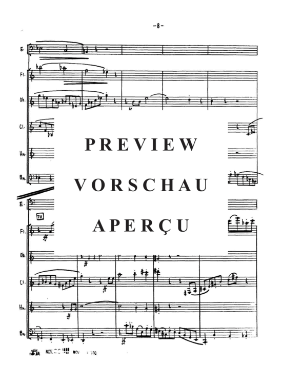 Produktgalerie: Seite 10 von 21 Sextet , , (Gemischtes Ensemble für Holzbläser Quintett + Euphonium Solo)