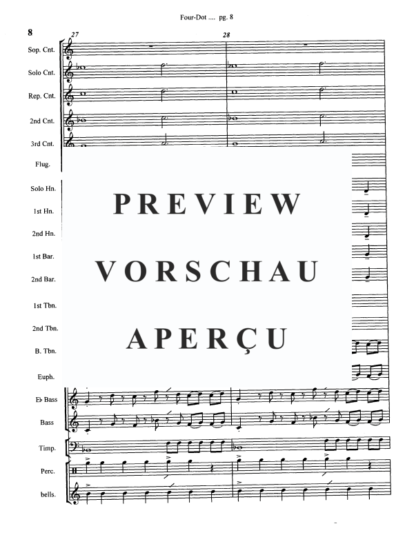 Produktgalerie: Seite 11 von 11 Four-Dot Flourish Polka, , British Brass Band