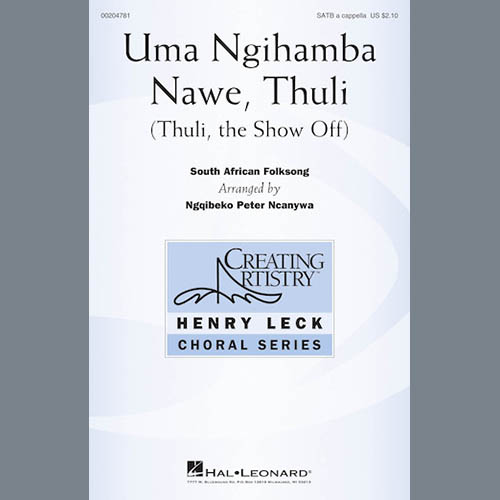 cover: Uma Ngihamba Nawe, Thuli (Thuli, The Show Off), Ngqibeko Peter Ncanywa