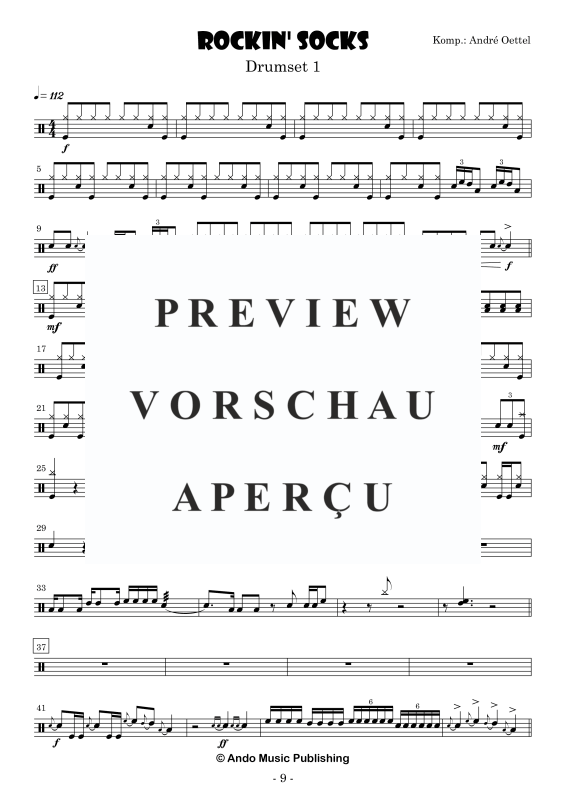 Produktgalerie: Seite 11 von 11 Rockin Socks, , Drumset Trio