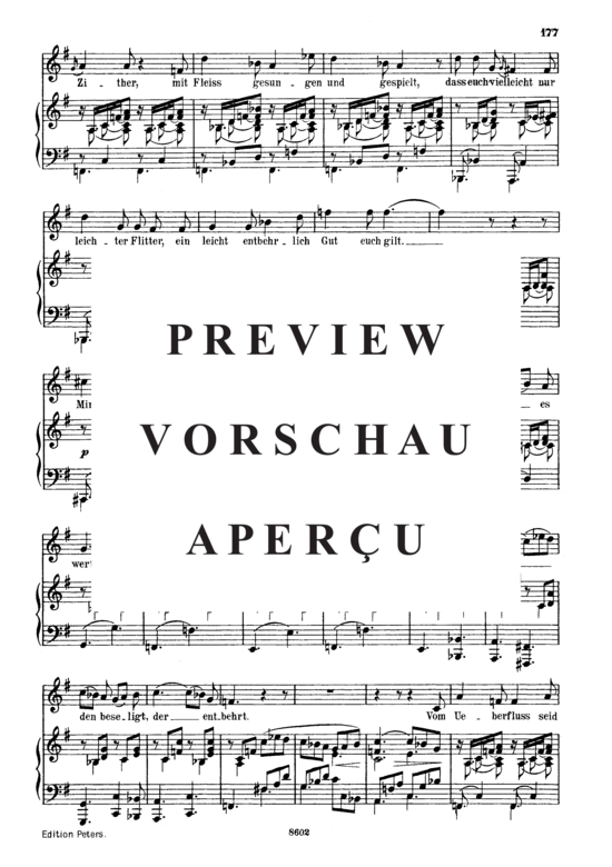 Product gallery: Page 4 of 7 Pilgerweise D.789, , Medium Voice and Piano