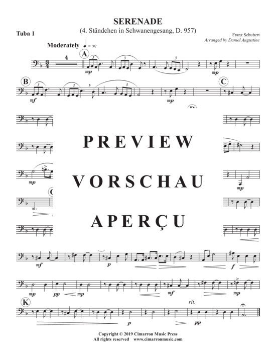 Product gallery: Page 10 of 11 Serenade , , (Tuba Quartett EETT)