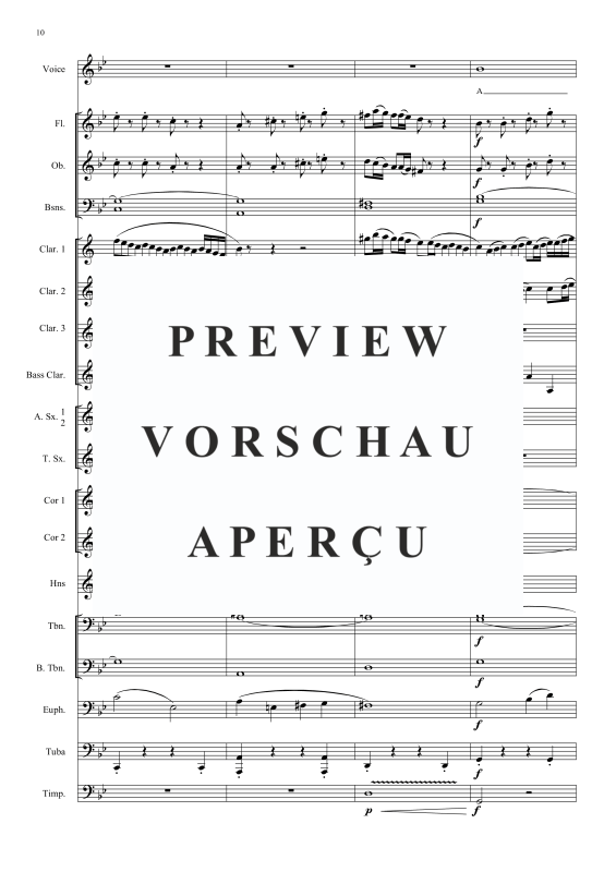 Product gallery: Page 9 of 11 Ave Maria, , Solo Voice and Wind Band