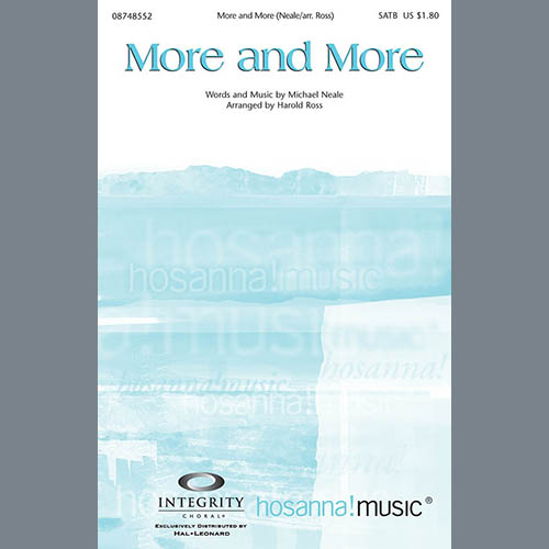 cover: More And More, Harold Ross, Chor