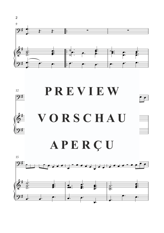 Produktgalerie: Seite 3 von 8 Jesus bleibet meine Freude, , Tuba und Orgel