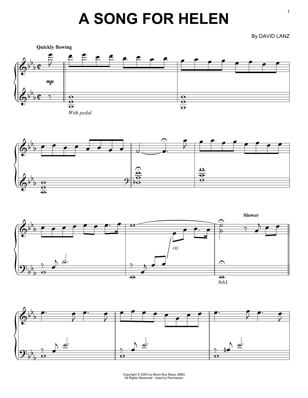 Product picture to: A Song For Helen