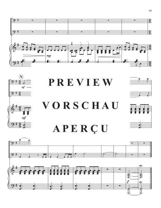 Product gallery: Page 15 of 21 Every Day an Alleluia , , (Trio for 2x tuba + piano)