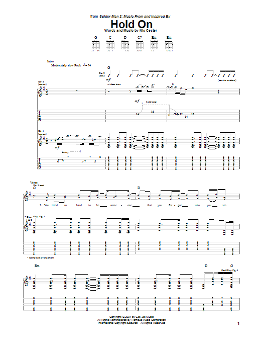 Produktbild zu: Hold On