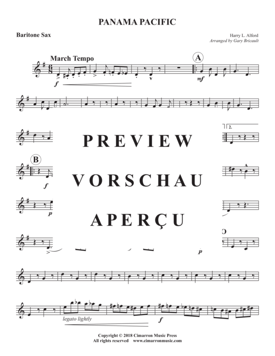 Product gallery: Page 13 of 14 Panama Pacific , , (Saxophone Quartet SATB)