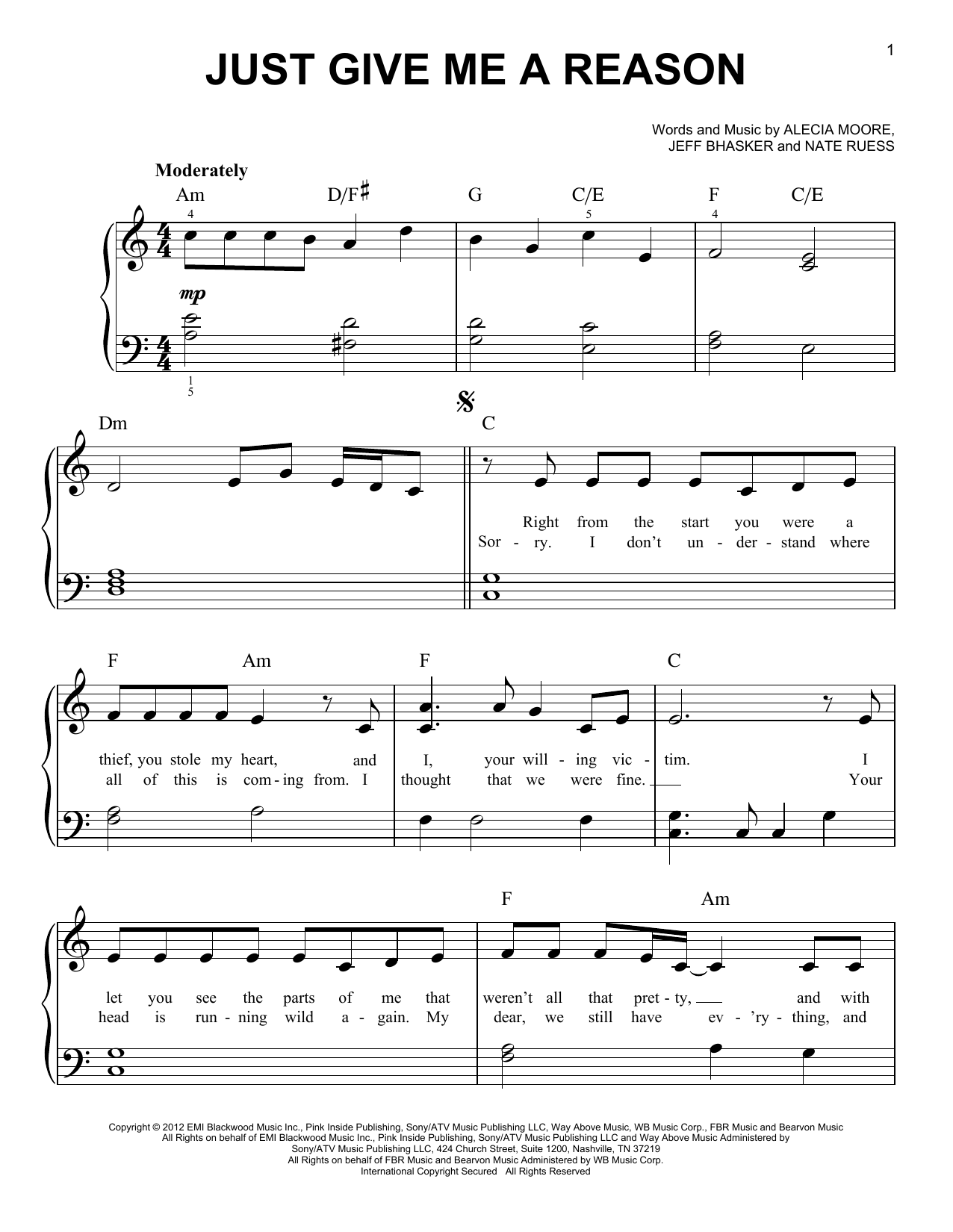 Produktbild zu: Just Give Me A Reason