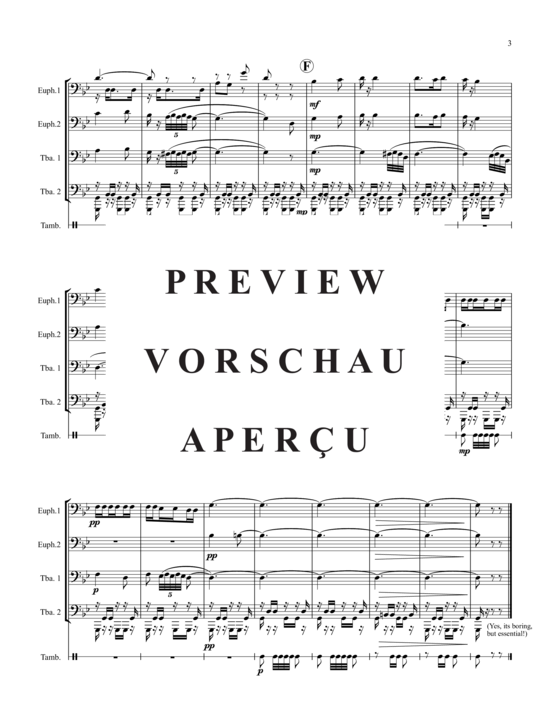 Product gallery: Page 4 of 11 Danse Arabe , , (2x Baritone, 2x Tuba)