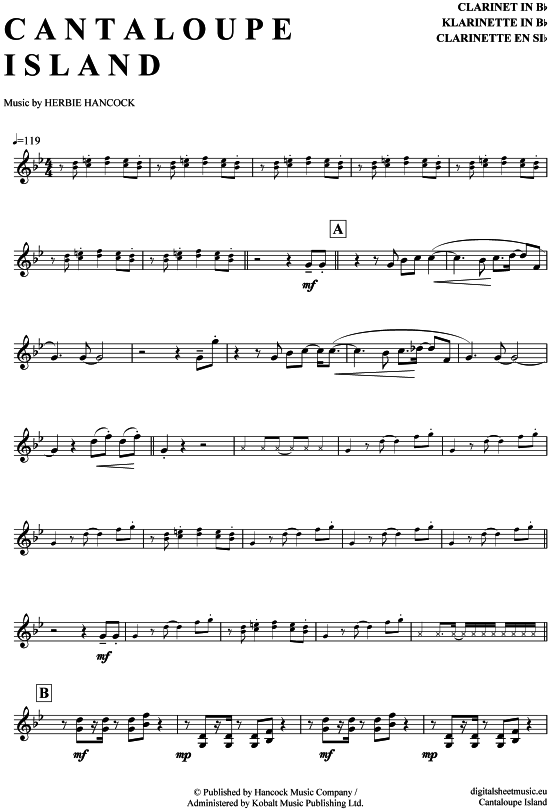 Product picture to: Cantaloupe Island Herbie Hancock