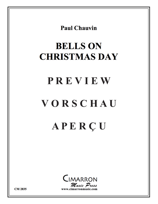 Produktgalerie: Seite 2 von 16 Bells on Christmas Day , , (Doppel Blechbläserquintett)