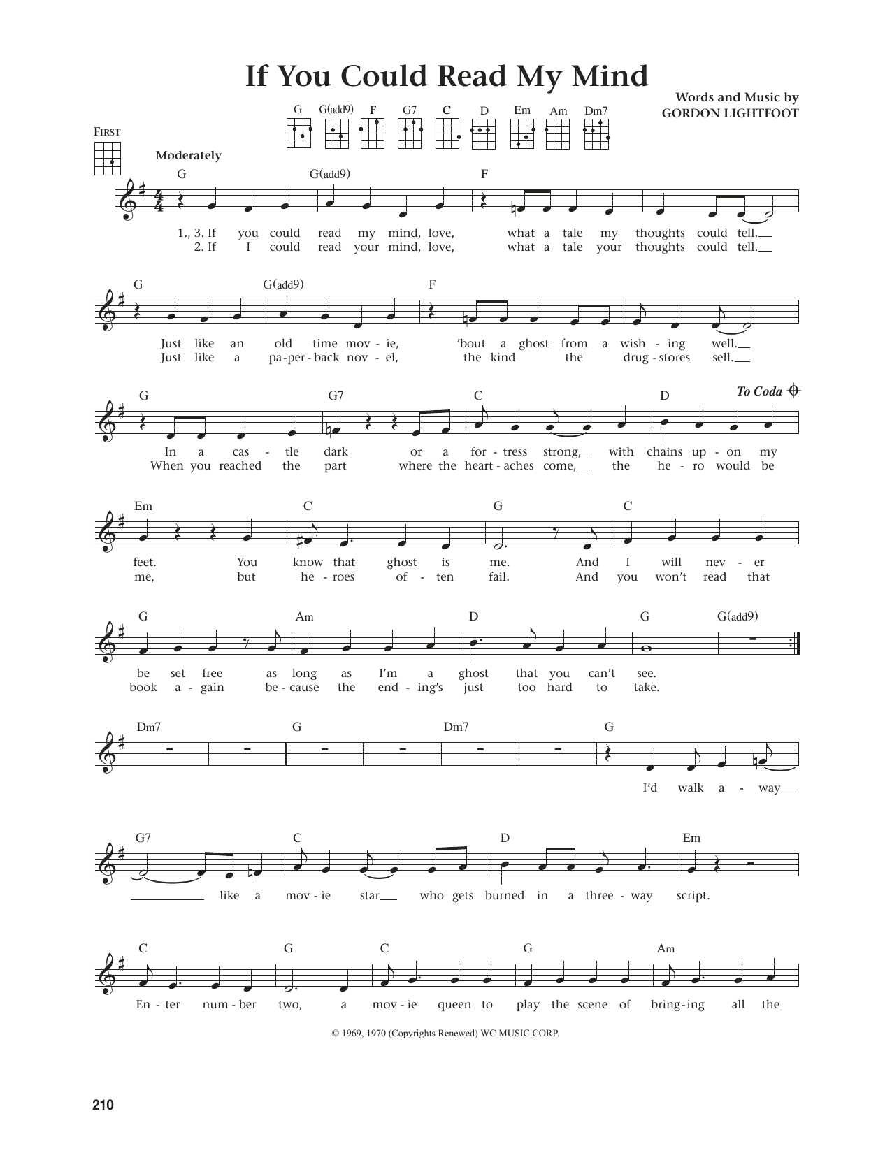Product gallery: Page 1 of 1 If You Could Read My Mind (from The Daily Ukulele) (arr. Jim Beloff), Gordon Lightfoot