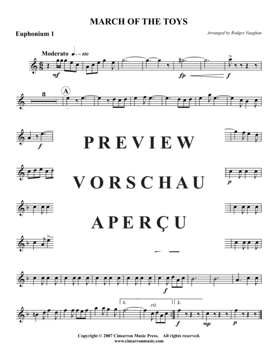 Product gallery: Page 5 of 9 March of the Toys , , (Tuba Quartet: 2x Baritone, 2xTuba)