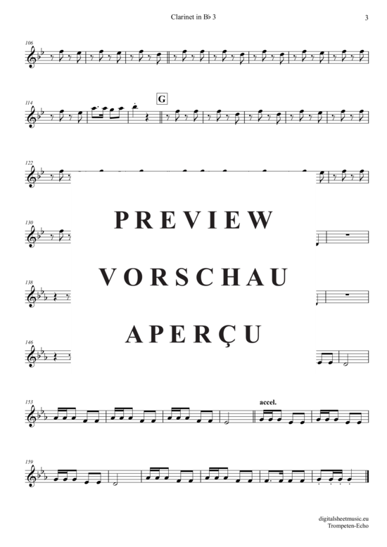 gallery: Trompeten Echo , Avsenik , Slavko, (Klarinetten Trio + Klavier)