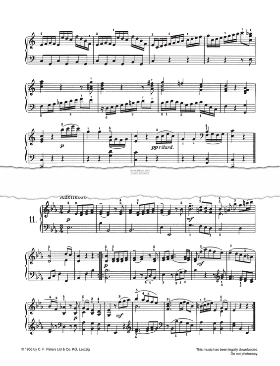 Produktgalerie: Seite 1 von 1 Andantino, Wolfgang Amadeus Mozart, Klavier