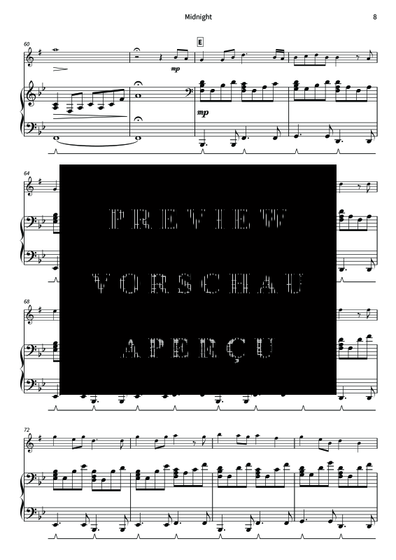 Produktgalerie: Seite 10 von 11 Midnight - Gentle Melodies for Weddings, Church, and Other Occasions, , Altsaxophon und Klavier