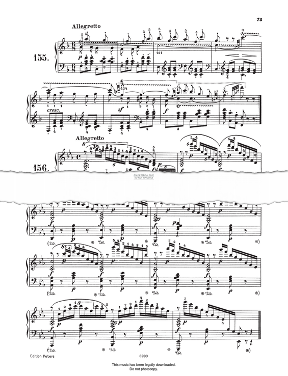 Produktgalerie: Seite 1 von 1 Study (Op. 821, No.156), Carl Czerny, Klavier