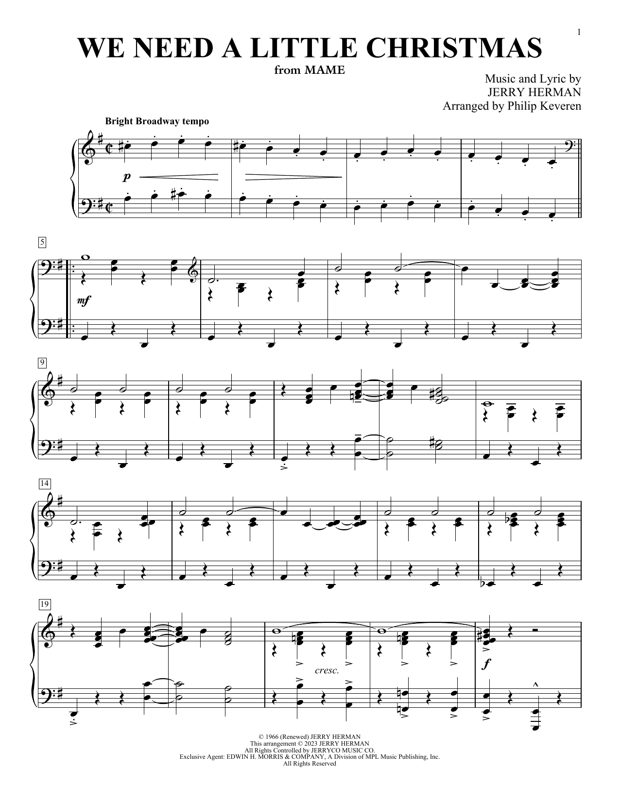 Produktbild zu: We Need A Little Christmas