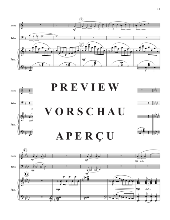 Product gallery: Page 13 of 21 Suite , , (horn, tuba + piano)