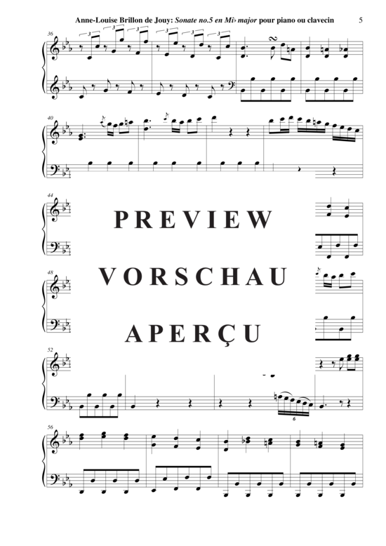 Product gallery: Page 6 of 22 Sonata no. 5 in Eb major , Horvath, Nicolas, Piano Solo