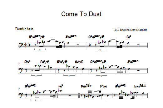 Produktgalerie: Seite 1 von 1 Come To Dust, Bill Bruford, E-Bass, Gitarre
