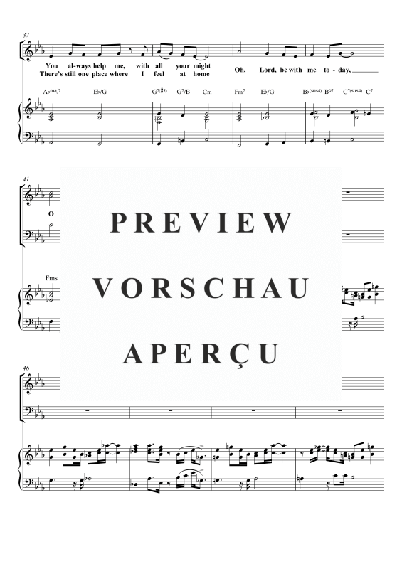Produktgalerie: Seite 10 von 11 Morning Praise (Come, O Lord, Be With Me Today), , Gemischter Chor SAB, Sopran Solo und Klavier