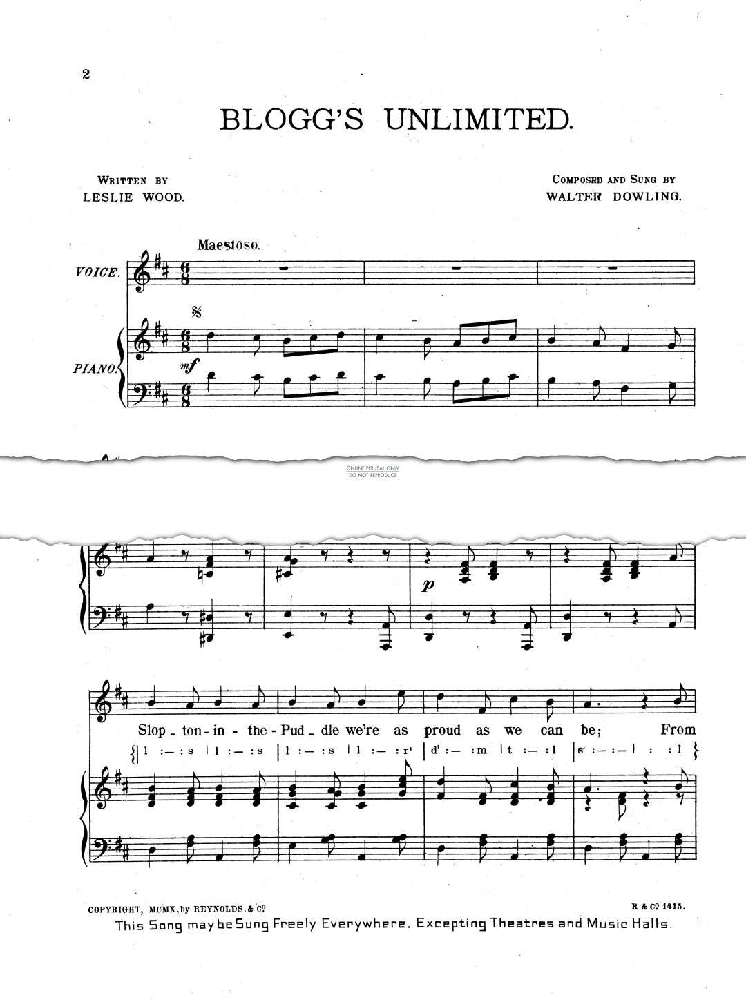 gallery: Blogg's Unlimited, Walter Dowling