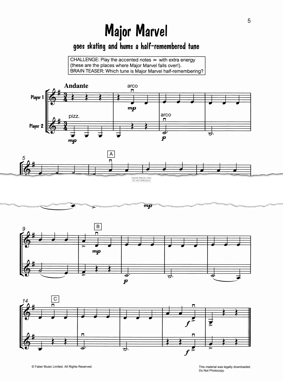 Produktgalerie: Seite 1 von 1 Major Marvel, Mary Cohen, Violine