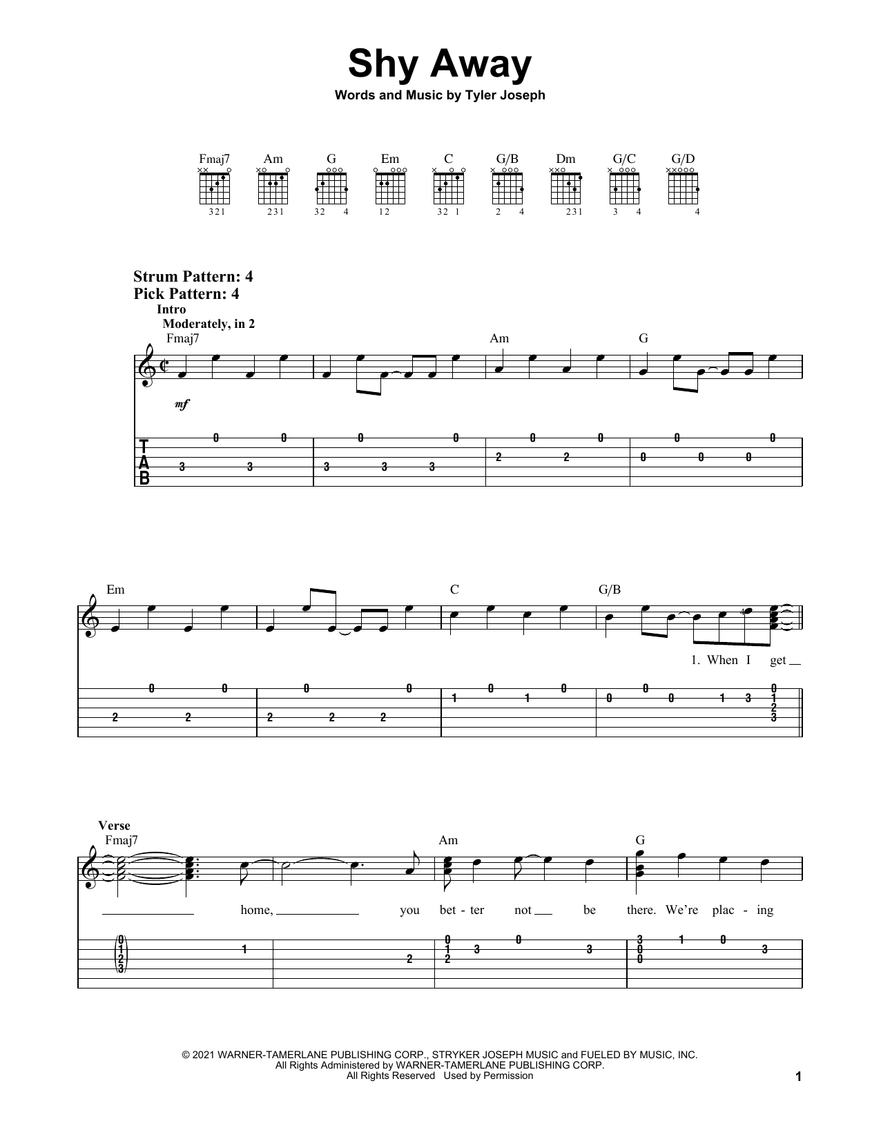 Produktbild zu: Shy Away