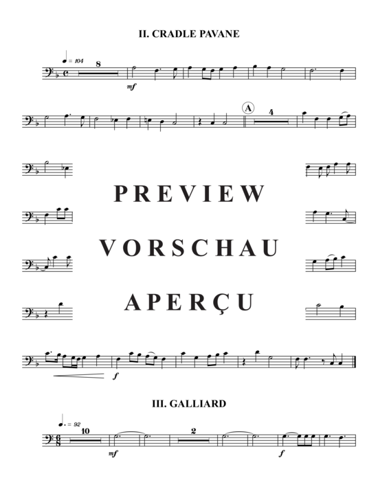 Produktgalerie: Seite 16 von 21 Drei Stücke , , (Blechbläserquintett)