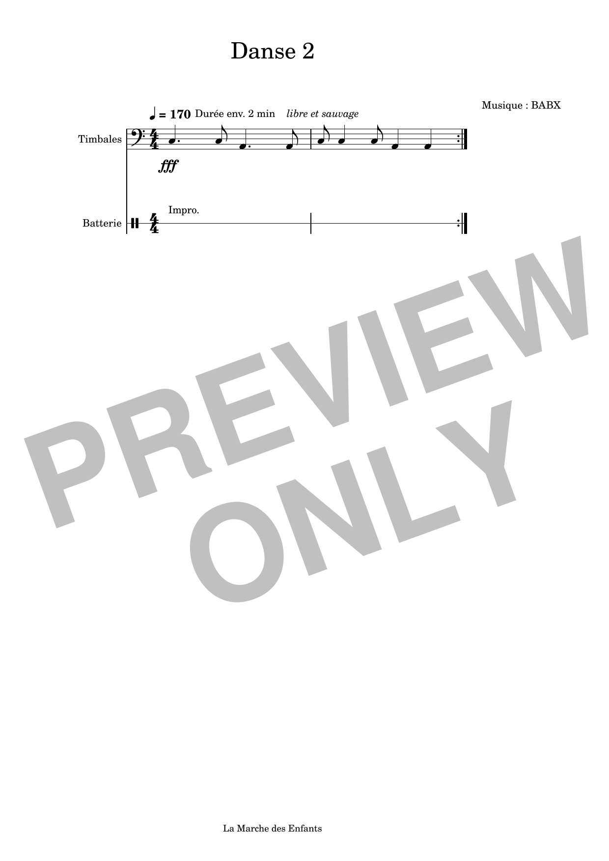 Produktgalerie: Seite 1 von 1 Danse 2, David Babin (Babx), Percussion