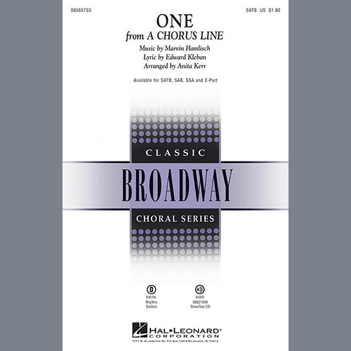 Produktbild zu: One (from A Chorus Line)