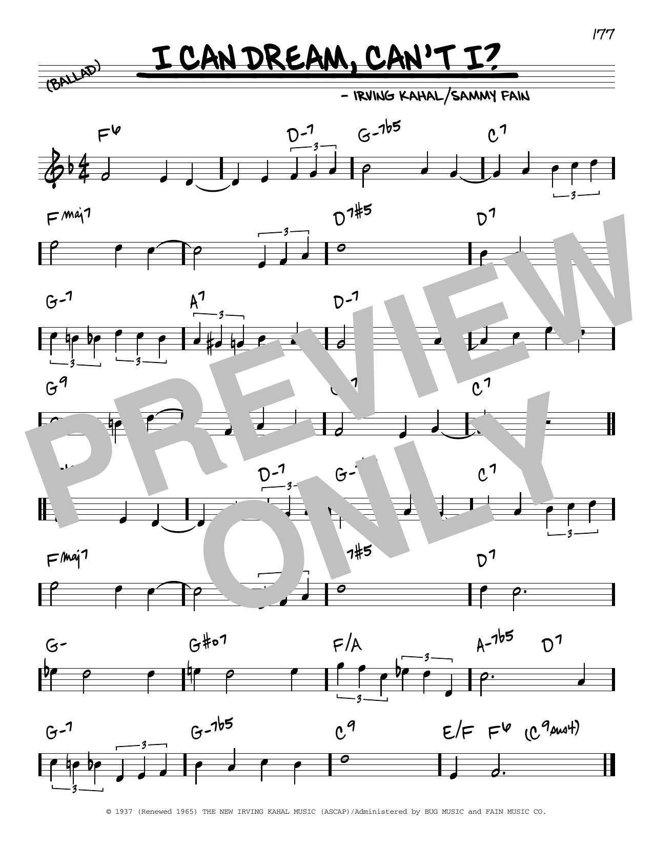 Produktbild zu: I Can Dream, Can't I?