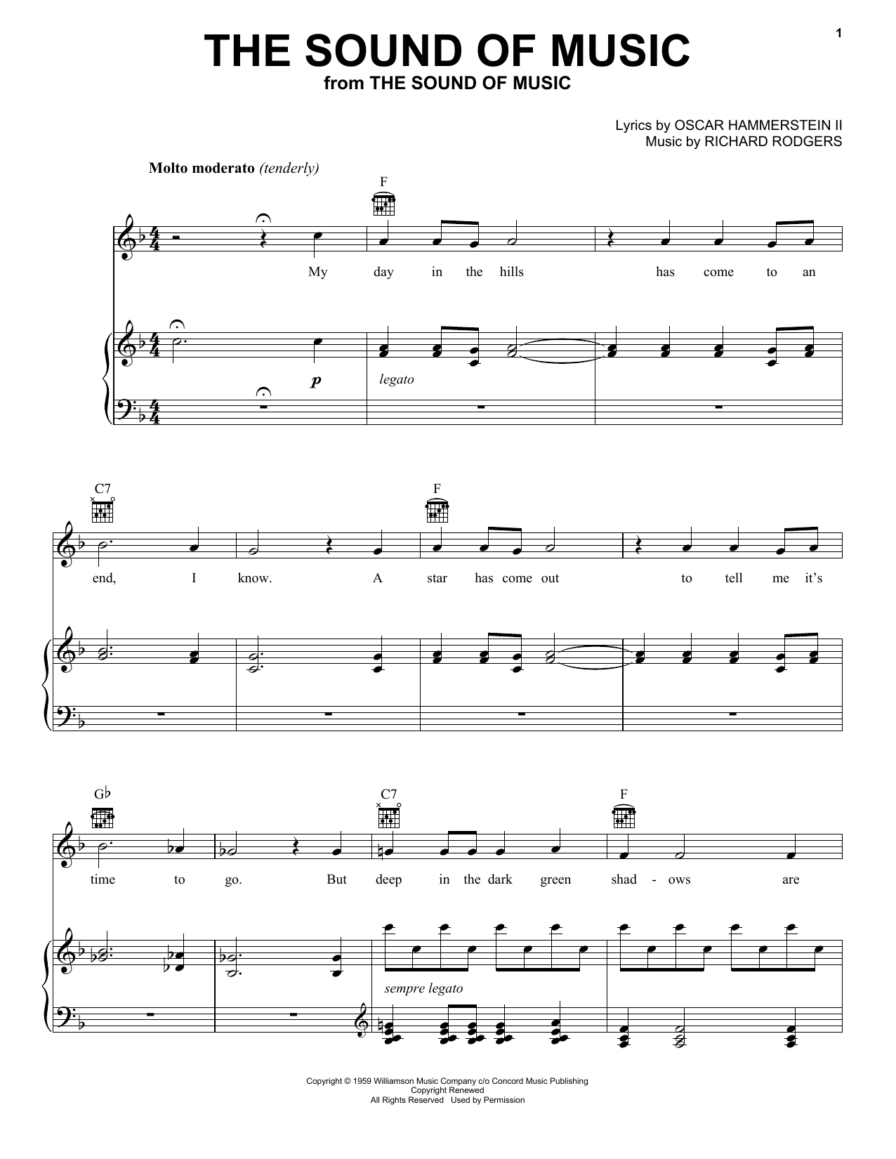 Produktbild zu: The Sound Of Music (from The Sound of Music)