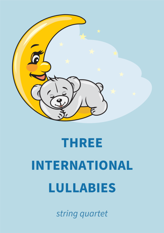 cover: Three International Lullabies, , String quartet