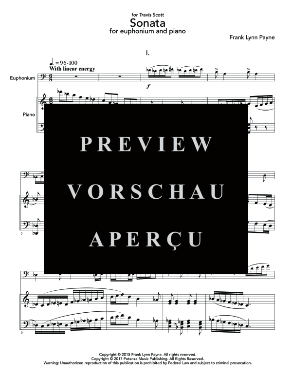 Product gallery: Page 5 of 11 Sonata, , (euphonium and piano)