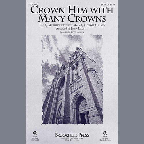 cover: Crown Him With Many Crowns, John Leavitt