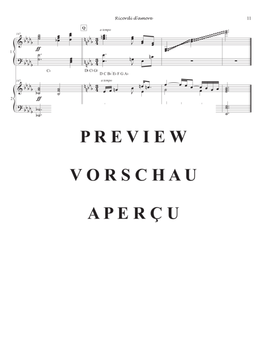 Produktgalerie: Seite 14 von 21 Ricordi d´ amore Memories of Love , , (2 Harfen)