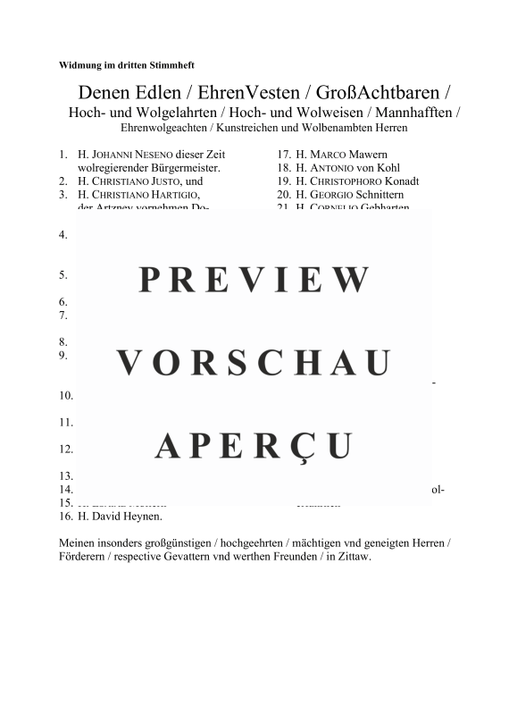 Produktgalerie: Seite 7 von 11 Musikalische Andachten III. Teil: Geistliche Symphonien, , (Gemischtes Ensemble 1-2 Vokalstimmen, 2 Violinen, Violon und BC)