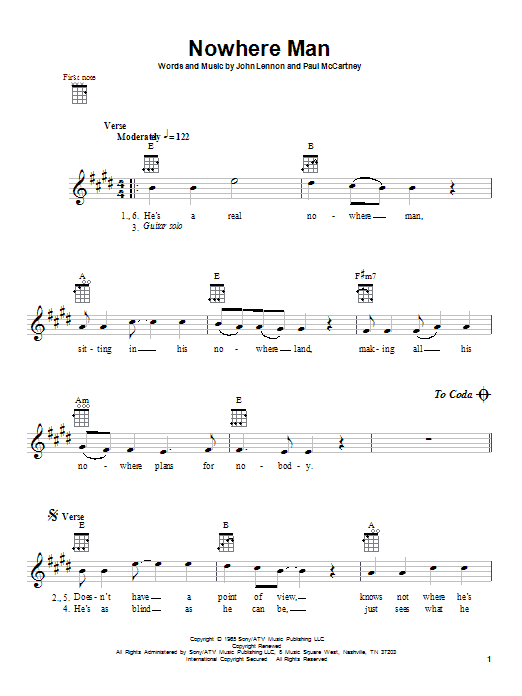 Product gallery: Page 1 of 1 Nowhere Man, The Beatles