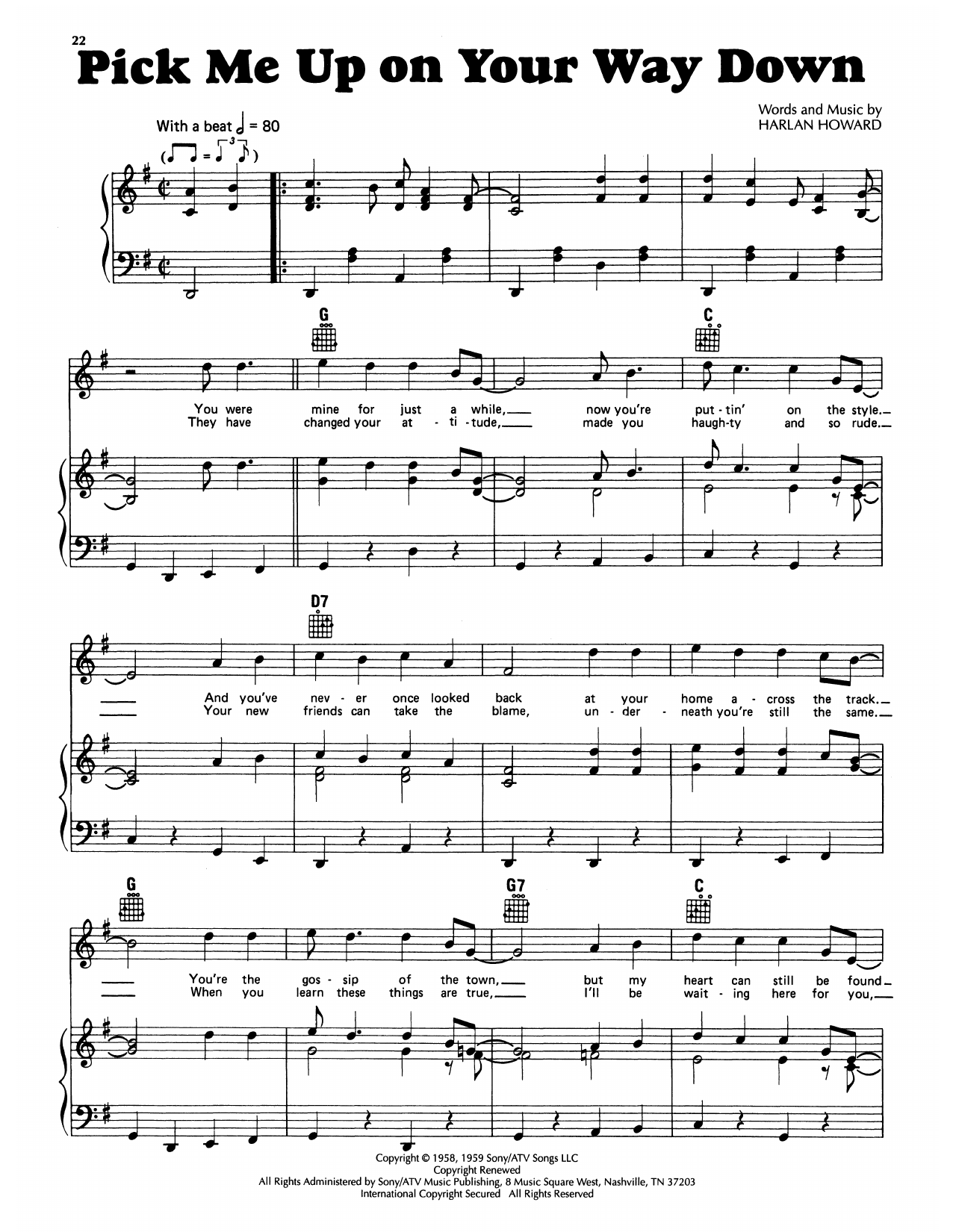 Produktbild zu: Pick Me Up On Your Way Down