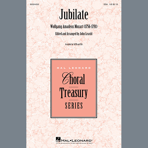 Produktbild zu: Jubilate (arr. John Leavitt)
