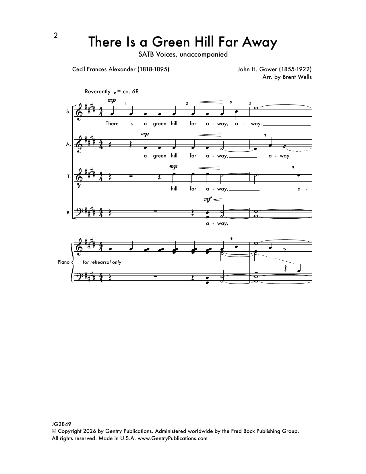 Produktbild zu: There Is a Green Hill Far Away