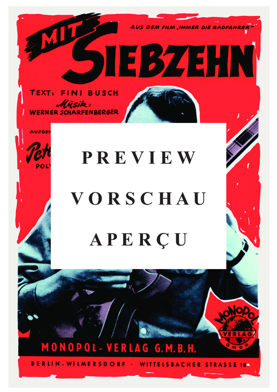 Produktgalerie: Seite 2 von 4 Mit Siebzehn, Kraus, 	Peter, Klavier und Gesang