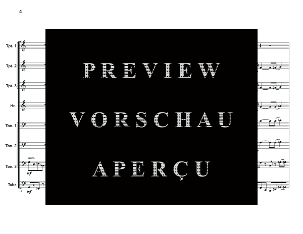 Produktgalerie: Seite 8 von 11 Humboldt Currents, Op. 174, , (Blechbläser Oktett)
